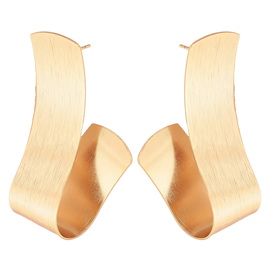 Серьги Xuping цвет Позолота 18К пусеты "Декоративные" фото №1