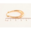Сережки Xuping колір Позолота 18K замок-шпилька "Декоративні" фото №2
