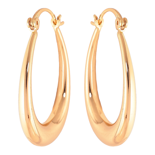 Серьги Xuping цвет Позолота 18K замок-булавка "Декоративные" фото №1