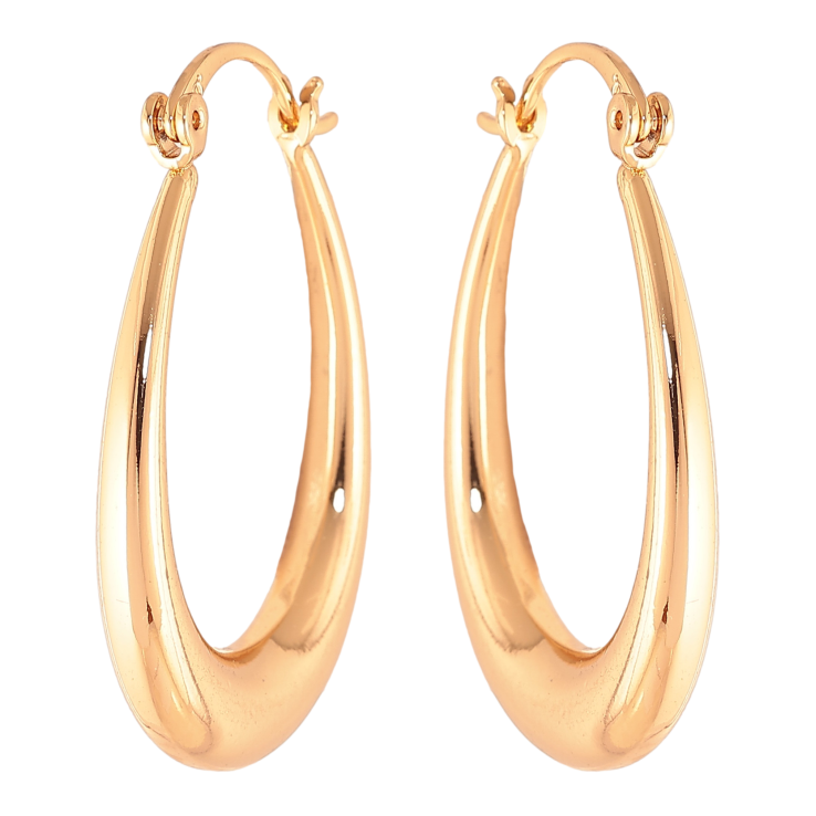 Сережки Xuping колір Позолота 18K замок-шпилька "Декоративні" фото №1
