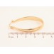 Серьги Xuping цвет Позолота 18K замок-булавка "Овальные" фото №2