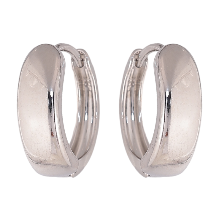 Сережки Xuping колір Родій колечка "Декоративні" фото №14