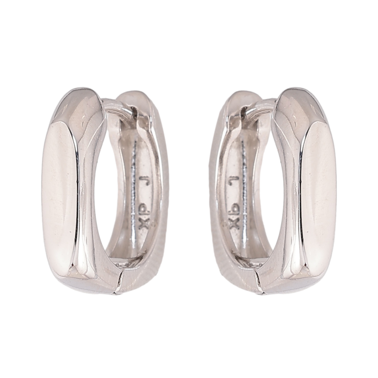 Серьги Xuping цвет Родий колечки "Декоративные" фото №17