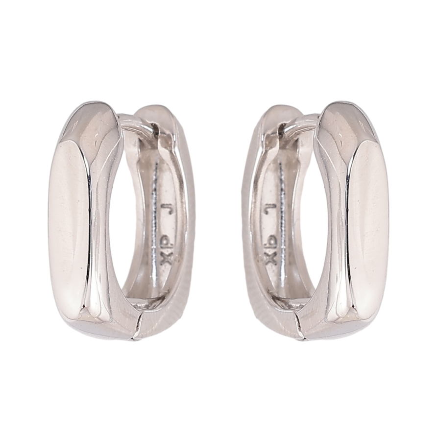 Сережки Xuping колір Родій колечка "Декоративні" фото №1