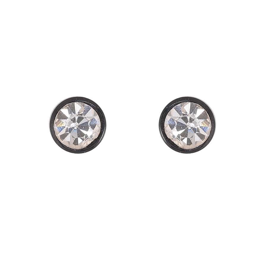 Серьги замок на магните "Кристаллы" 6мм фото №1 Серьги замок на магните "Кристаллы" 6мм фото №1