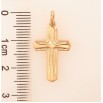 Кулон Xuping цвет Позолота 18K "Декоративный Крест" для цепочки до 2мм фото №3