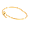 Браслет Нержавеющая сталь цвет 14К "Гвоздь с надписью Cartier" ø 5.8см фото №3 Браслет Нержавеющая сталь цвет 14К "Гвоздь с надписью Cartier" ø 5.8см фото №3