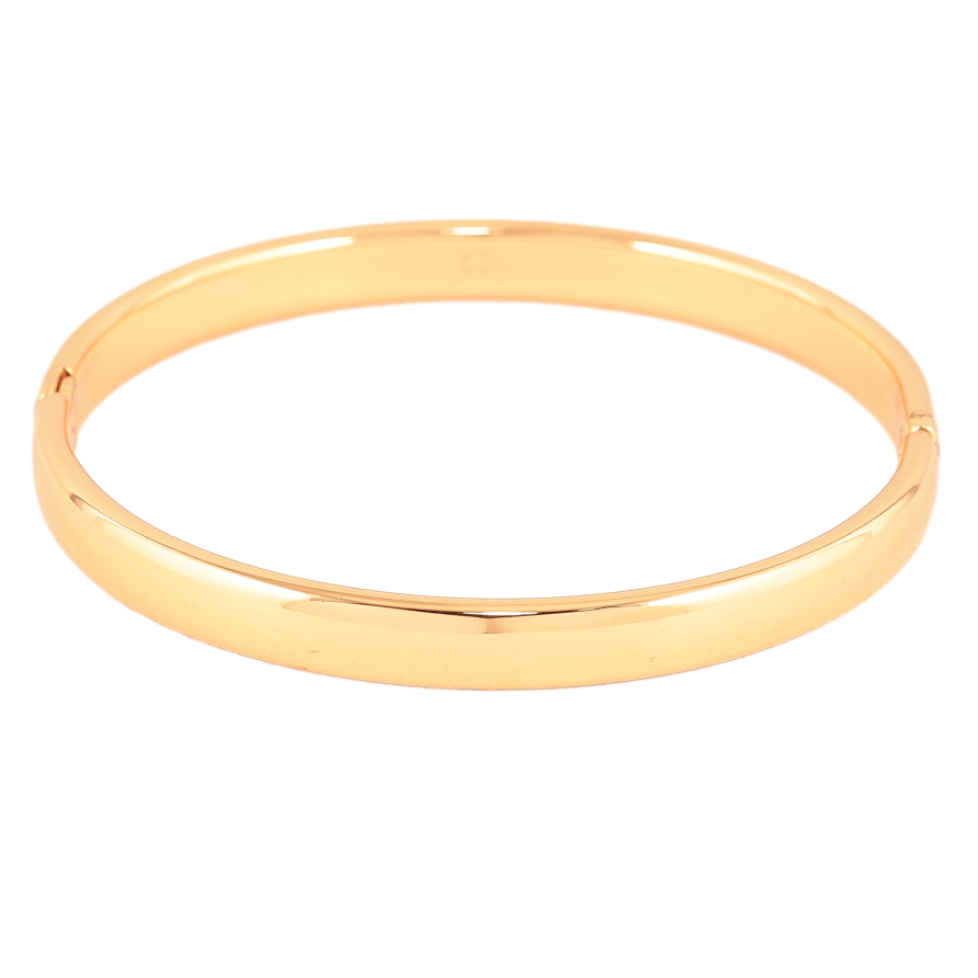 Браслет Xuping колір Позолота 18K "Класика" ø 5.7см, шир. 6мм фото №1 Браслет Xuping колір Позолота 18K "Класика" ø 5.7см, шир. 6мм фото №1