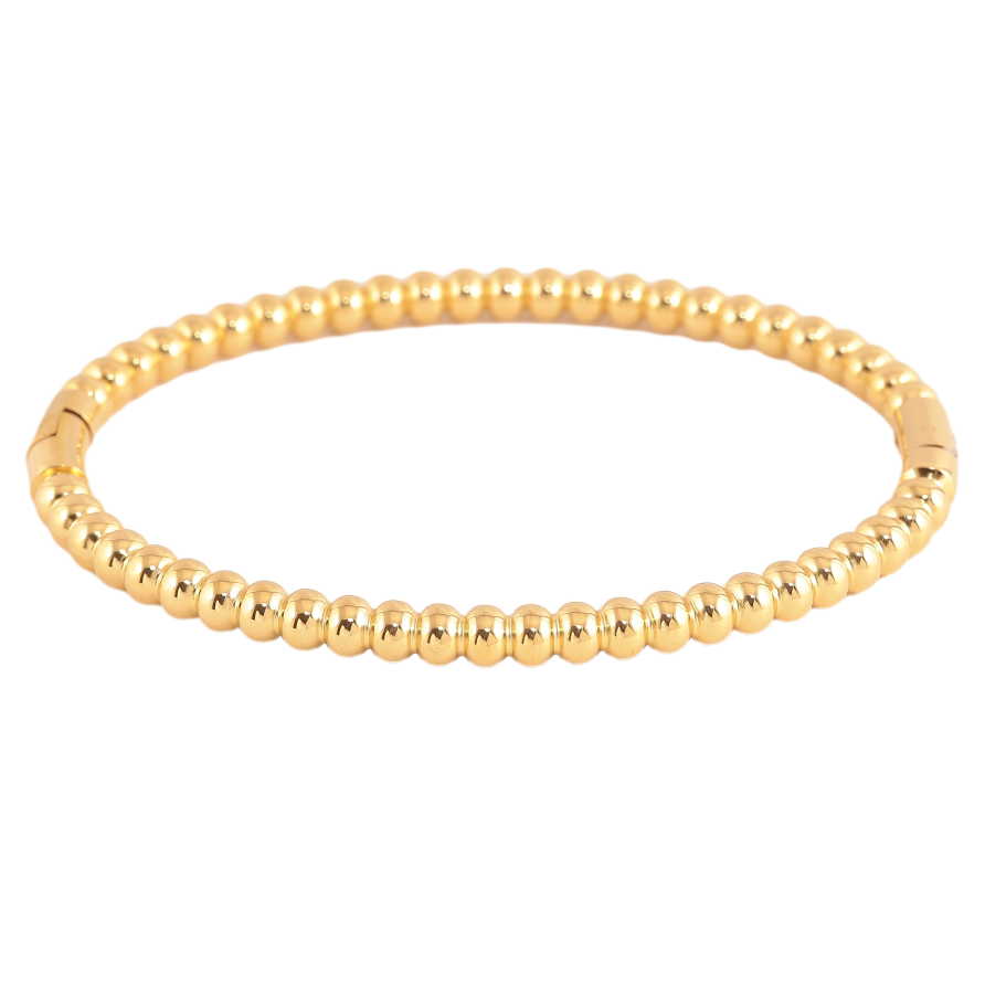 Браслеты Нержавеющая сталь "Декоративный узор" ø 6см х 4мм фото №1