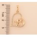 Кулон Xuping M&L цвет 18K "Зайки в сердечке" для цепочки до 6мм фото №2