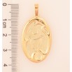 Кулон Xuping колір Позолота 18К "Знак Зодіаку Телець" для ланцюжка до 6мм фото №2