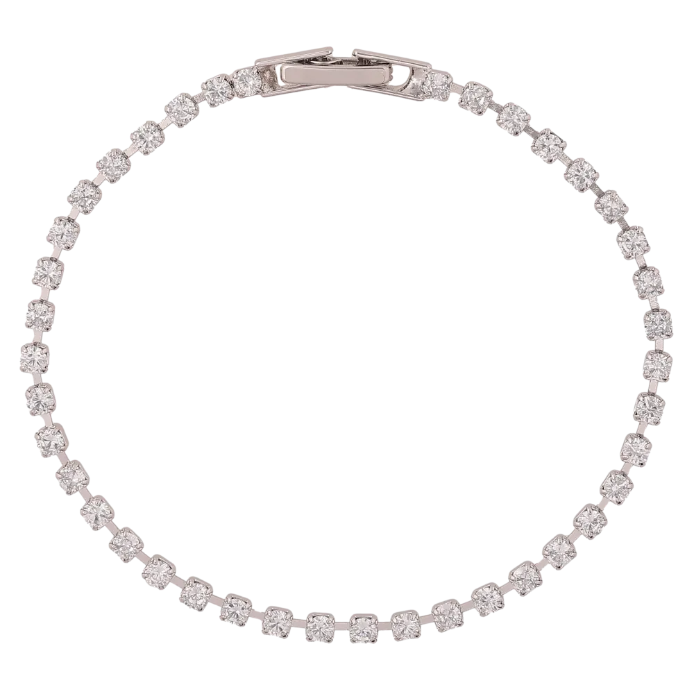 ᐉ Купить Браслет Xuping цвет Родий 