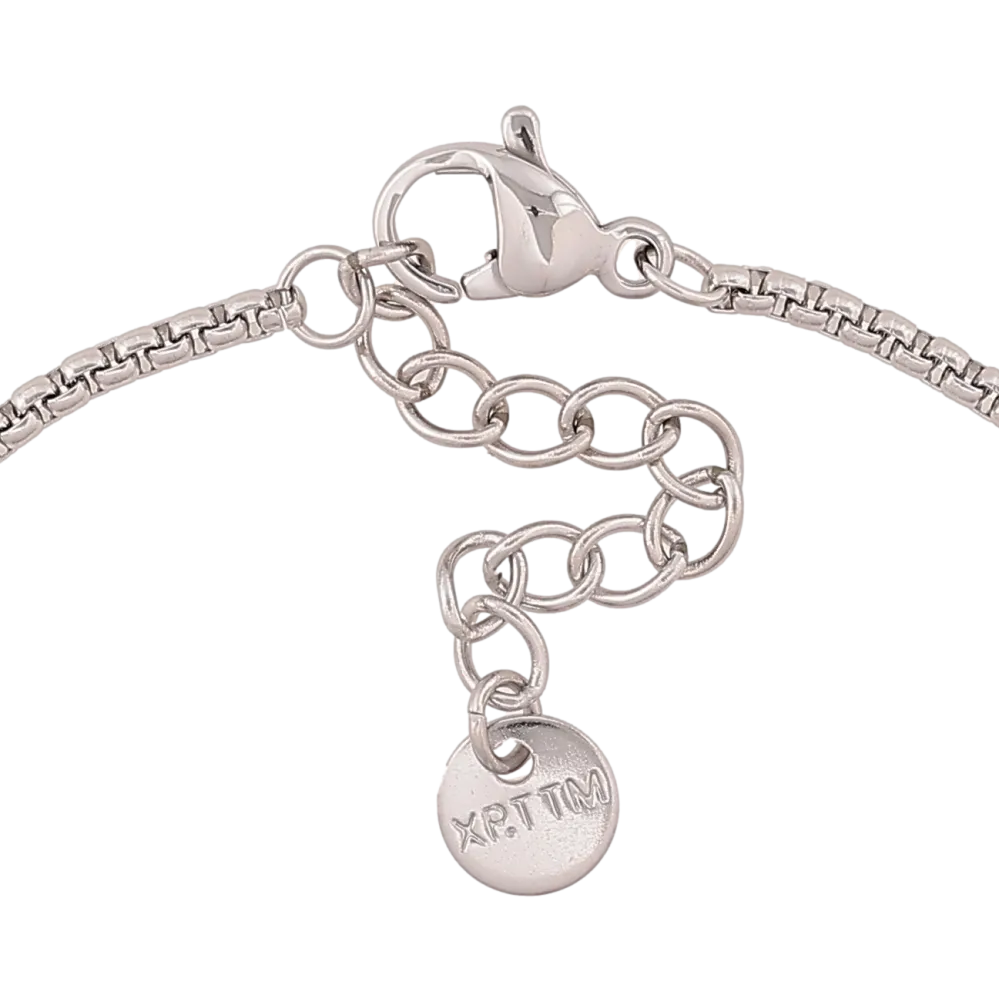 s♡m ᐉ Купить Браслет Xuping ТТМ Stainless Steel цвет Родий 