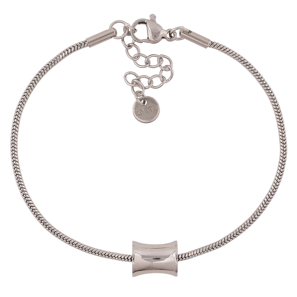 ᐉ Купити Браслет Xuping ТТМ Stainless Steel колір Родій 