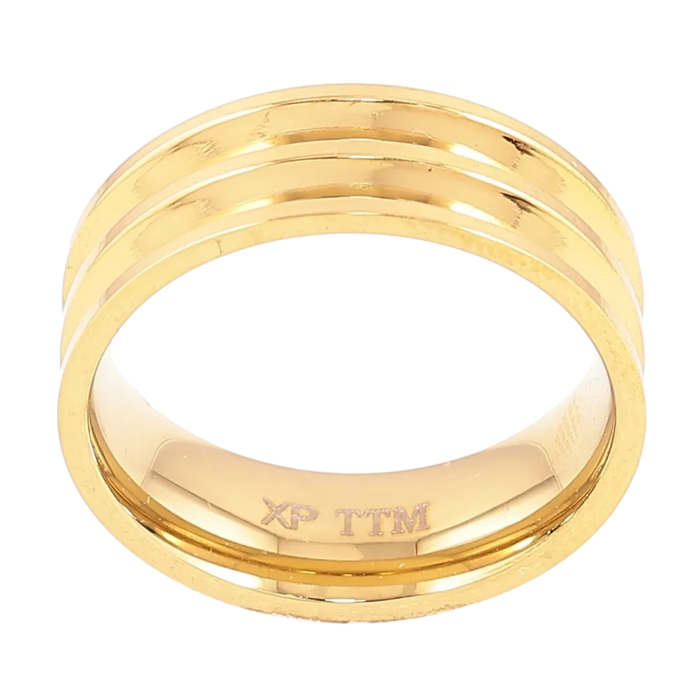 ᐉ Купить Кольцо Xuping TTM Stainless Steel цвет 14К 