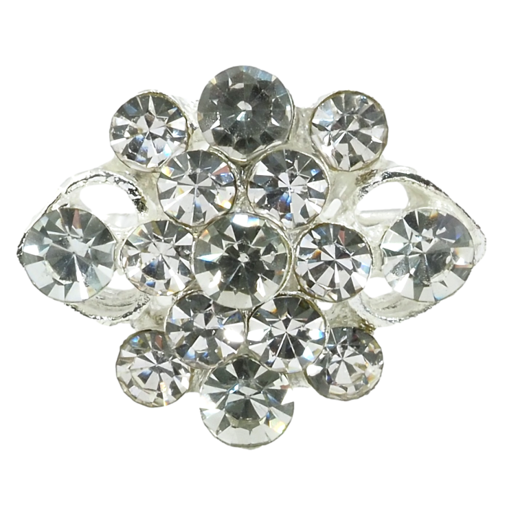 Брошка Квітка зі стразами фото №17 Брошка Квітка зі стразами фото №17