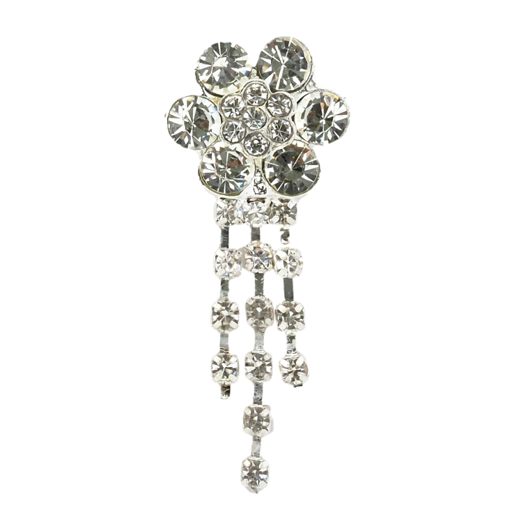 Брошь Цветок со стразами фото №23 Брошь Цветок со стразами фото №23