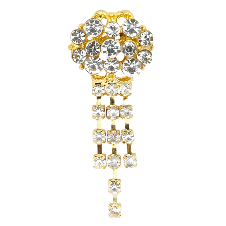 Брошка Квітка зі стразами фото №20 Брошка Квітка зі стразами фото №20