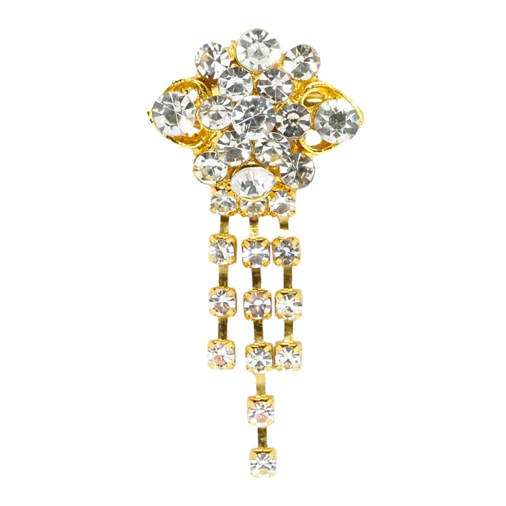 Брошь Цветок со стразами фото №20 Брошь Цветок со стразами фото №20