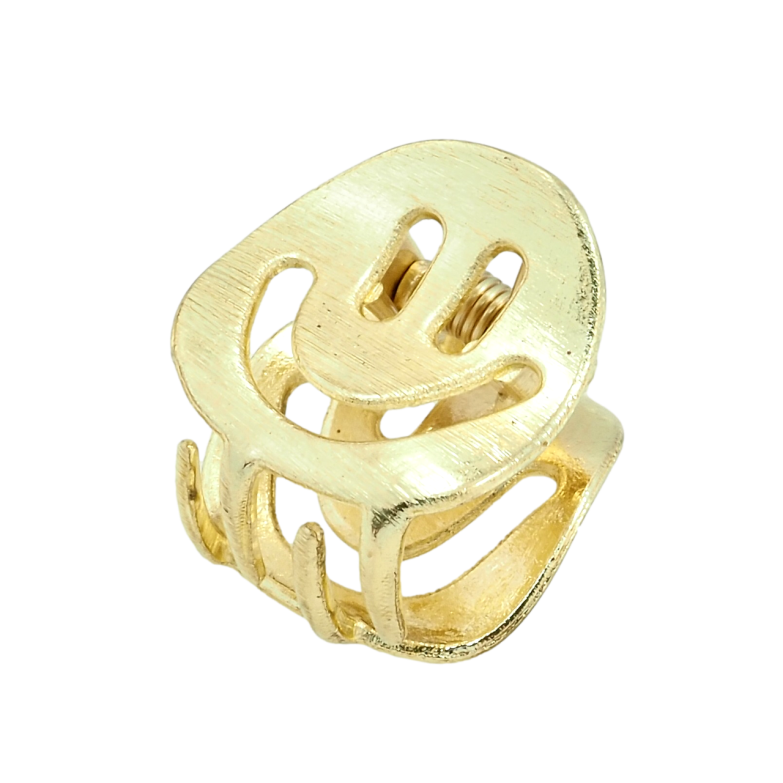 Краб металевий Смайлик довжина 1.8см фото №1