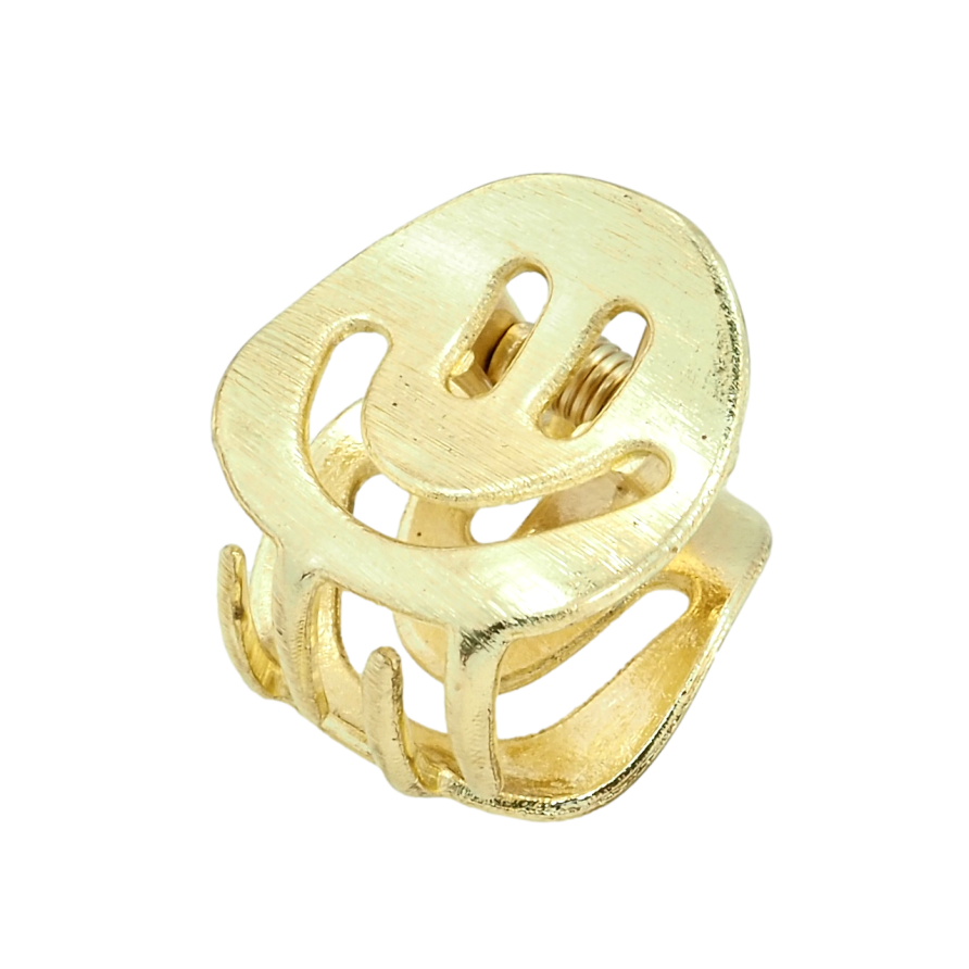 Краб металевий Смайлик довжина 1.8см фото №1