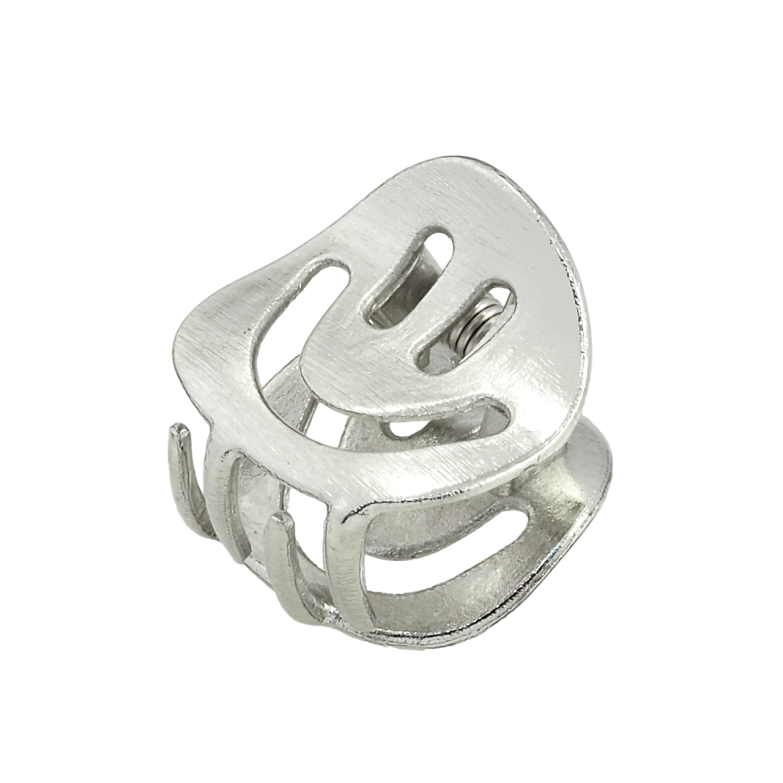 Краб металевий Смайлик довжина 1.8см фото №1