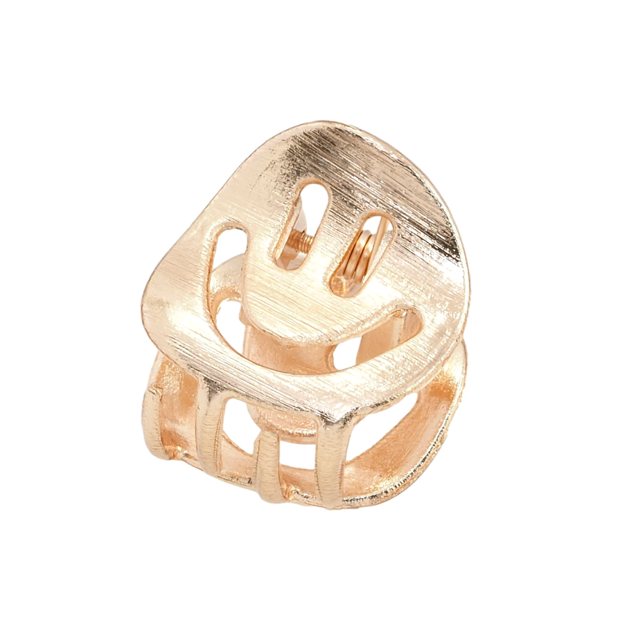 Краб металлический Смайлик длина 1.8см фото №1