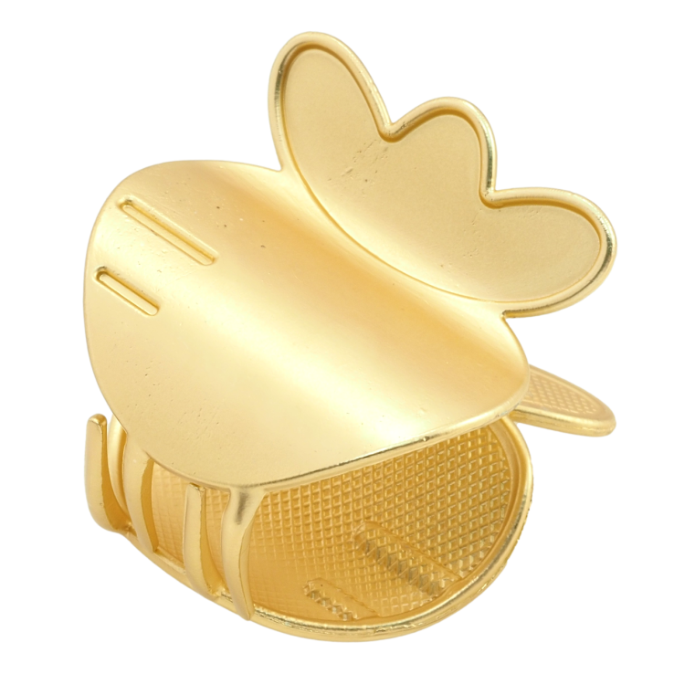 Краб металлический Клубничка УЦЕНКА длина 3.5см, матовое напыление вздутие покрытия на одной стороне фото №11