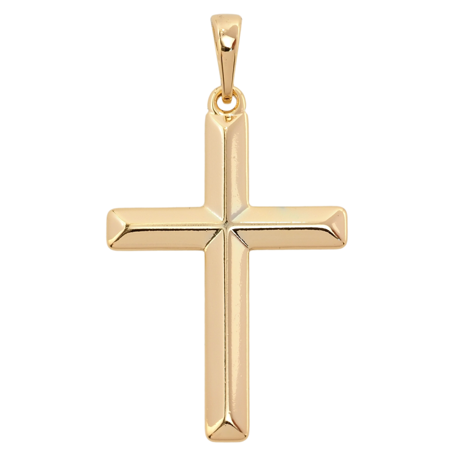 Кулон Xuping Позолота 18K Крест для цепочки до 6мм фото №1 Кулон Xuping Позолота 18K Крест для цепочки до 6мм фото №1