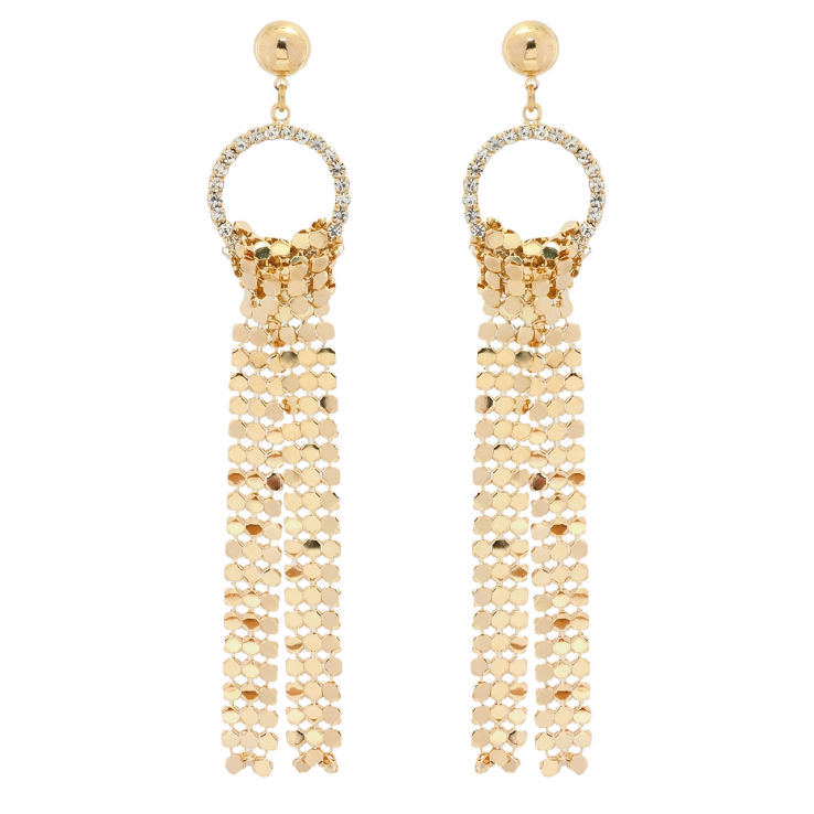 Сережки Xuping Позолота 18K пусети Декоративні підвіски фото №16