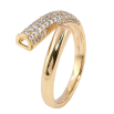 Кольцо Xuping Позолота 18K Инкрустация цирконием фото №2 Кольцо Xuping Позолота 18K Инкрустация цирконием фото №2