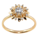 Кольцо Xuping Позолота 18K Цветочек фото №1 Кольцо Xuping Позолота 18K Цветочек фото №1