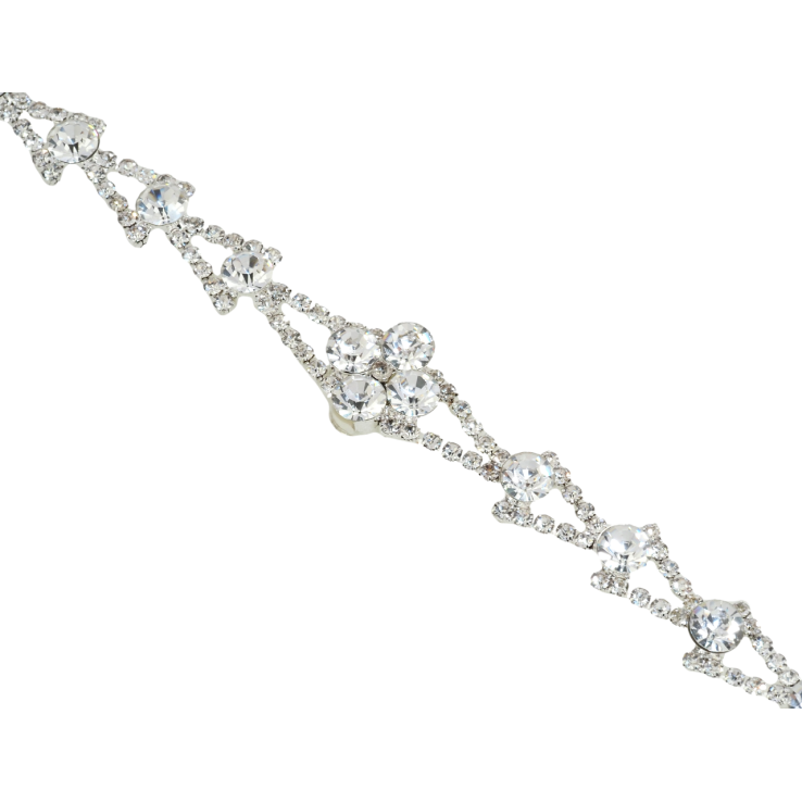 Браслет Декоративный орнамент из страз длина 19см х 10мм фото №23 Браслет Декоративный орнамент из страз длина 19см х 10мм фото №23