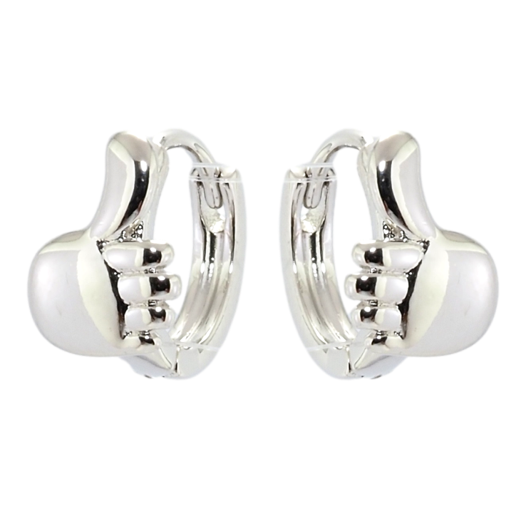 Серьги Xuping Родий колечки Like фото №13