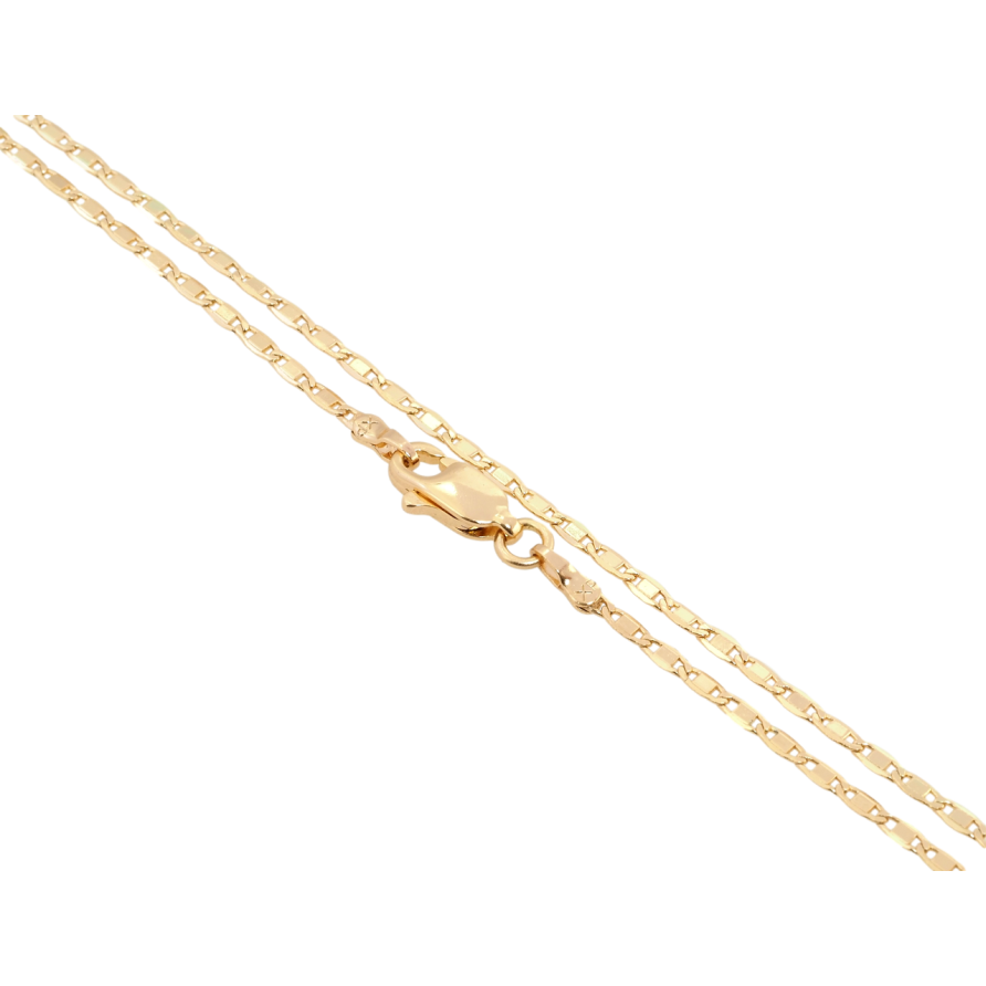 Цепочка Xuping Позолота 18K Плетение Морская Цепь длина 44см х 2мм фото №1