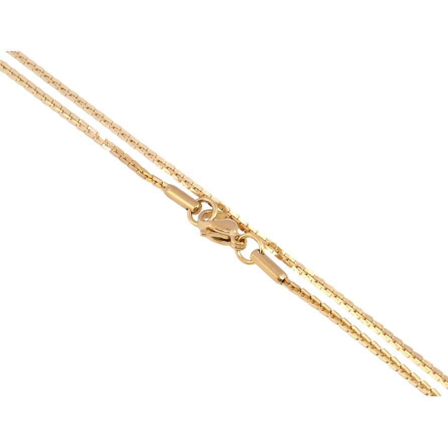 Ланцюжок Xuping ТТМ Stainless Steel колір 18K Плетіння Якірне довжина 45см х 2мм фото №1 Ланцюжок Xuping ТТМ Stainless Steel колір 18K Плетіння Якірне довжина 45см х 2мм фото №1