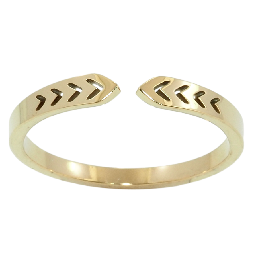 Каблучка Xuping TTM Stainless Steel Колір 14К Різьблений орнамент фото №1 Каблучка Xuping TTM Stainless Steel Колір 14К Різьблений орнамент фото №1