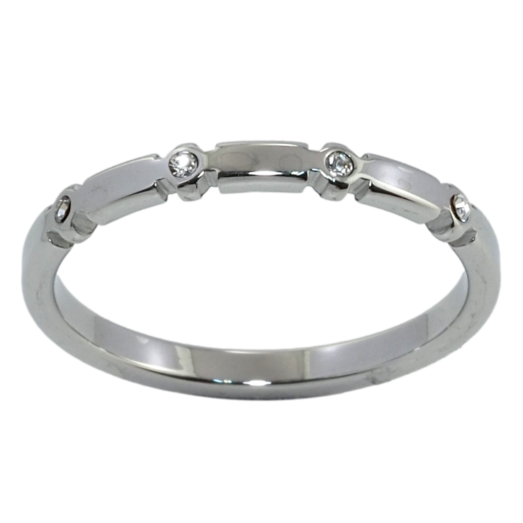 Кольцо Xuping TTM Stainless Steel Цвет Родий Вставки циркония фото №18 Кольцо Xuping TTM Stainless Steel Цвет Родий Вставки циркония фото №18