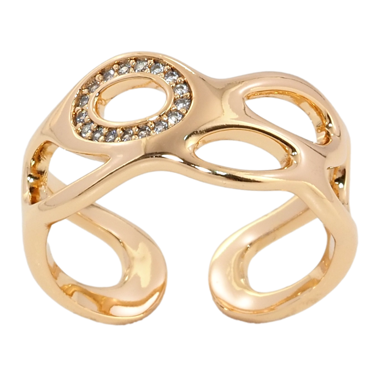 Каблучка Xuping Позолота 18K Авангард фото №20