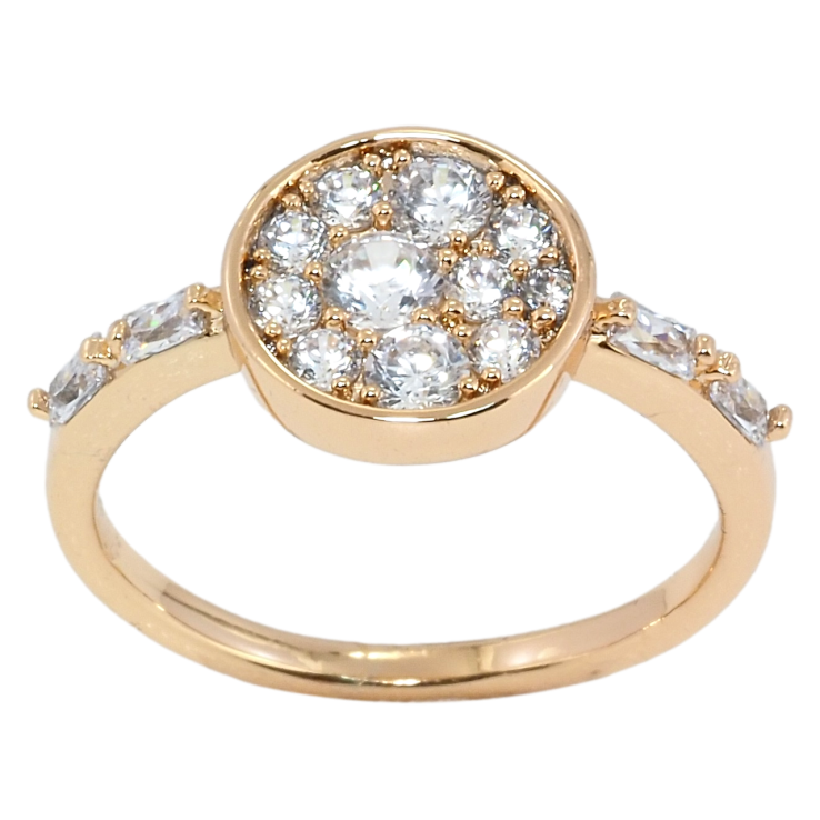 Кольцо Xuping Позолота 18K Инкрустация цирконием фото №18 Кольцо Xuping Позолота 18K Инкрустация цирконием фото №18