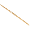 Браслет Xuping Позолота 18K Прямоугольные звенья с цирконием длина с доп. замком 17,18.5см х 4-6мм фото №2 Браслет Xuping Позолота 18K Прямоугольные звенья с цирконием длина с доп. замком 17,18.5см х 4-6мм фото №2