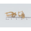 Серьги Xuping Позолота 18K английский замок Цветочки фото №2 Серьги Xuping Позолота 18K английский замок Цветочки фото №2
