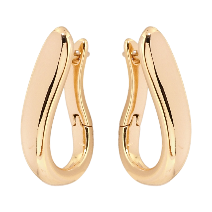 Сережки Xuping Позолота 18K англійський замок Декоративні фото №3