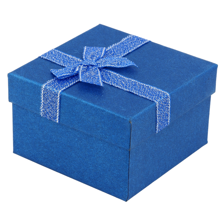 Подарочная коробка с бантом Универсальная с подушечкой (Браслет, Часы) Размер 8.5х8.5см, h= 5.5см фото №3