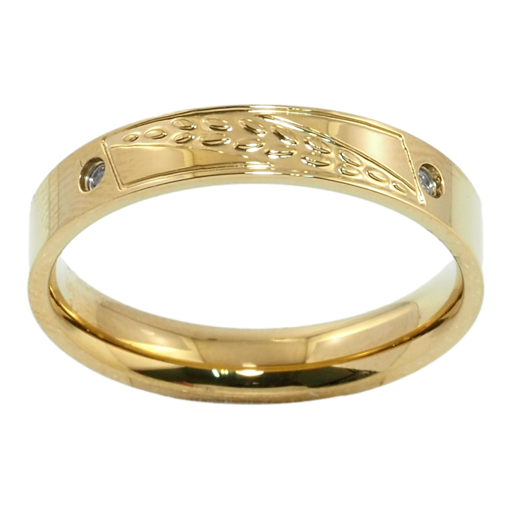 Кольцо Xuping TTM Stainless Steel Цвет 14К Декоративный узор с кристаллами фото №16 Кольцо Xuping TTM Stainless Steel Цвет 14К Декоративный узор с кристаллами фото №16