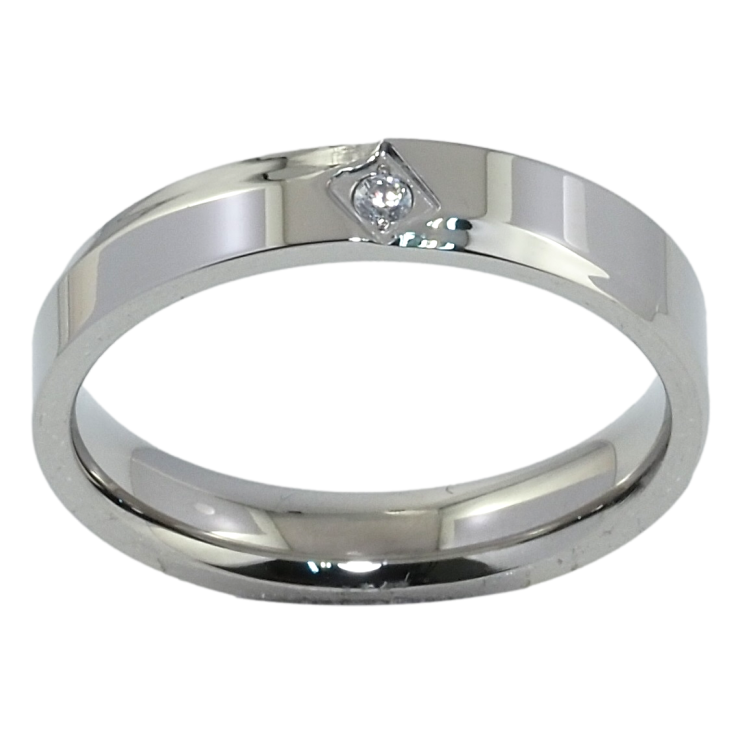 Кольцо Xuping TTM Stainless Steel Цвет Родий Вставка цирконий фото №7 Кольцо Xuping TTM Stainless Steel Цвет Родий Вставка цирконий фото №7