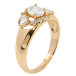 Кольцо Xuping Позолота 18K Россыпь кристаллов фото №2 Кольцо Xuping Позолота 18K Россыпь кристаллов фото №2