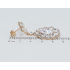 Серьги Xuping JEAN GOUJON Позолота 18K пусеты Изящные подвески с фианитами фото №2 Серьги Xuping JEAN GOUJON Позолота 18K пусеты Изящные подвески с фианитами фото №2
