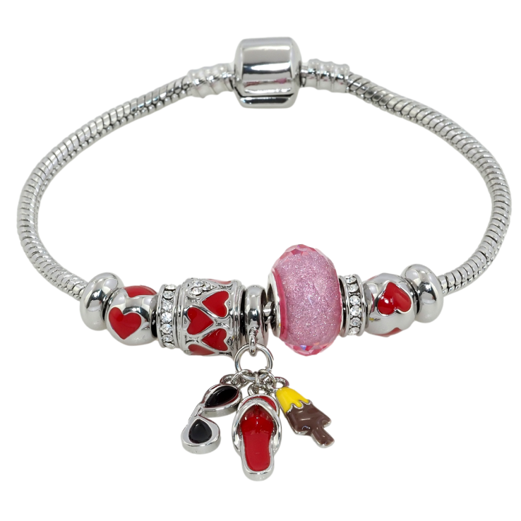 Браслет Xuping QQMM Родий В стиле Pandora Ювелирный шнур с декоративными бусинами длина 18.5см х 3мм фото №17 Браслет Xuping QQMM Родий В стиле Pandora Ювелирный шнур с декоративными бусинами длина 18.5см х 3мм фото №17