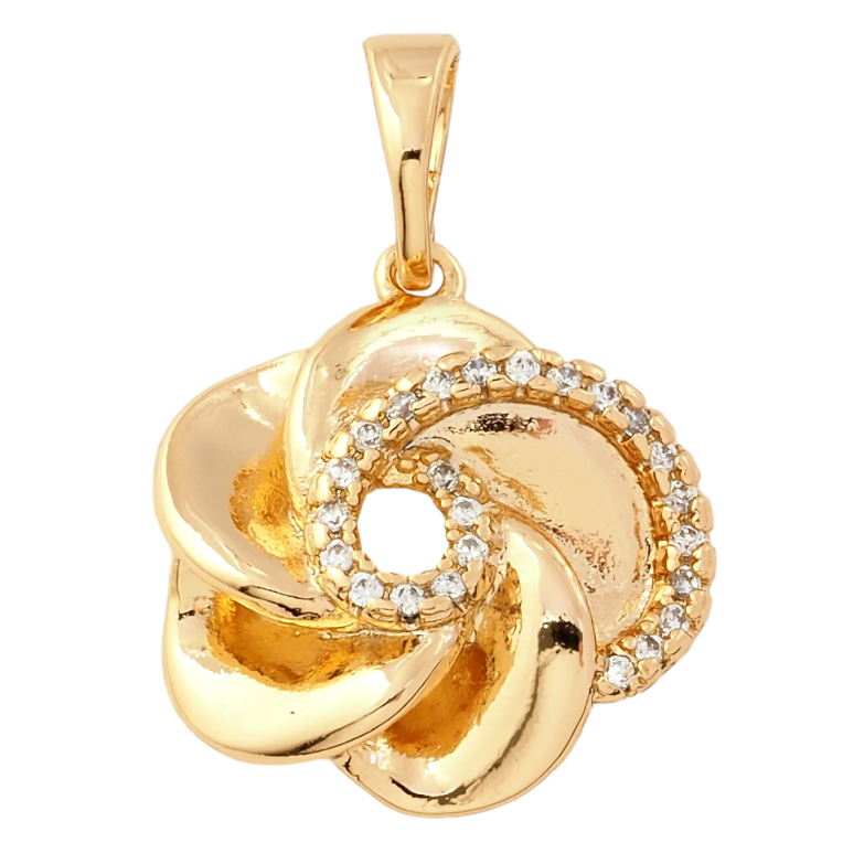 Кулон Xuping Позолота 18K Цветочек для цепочки до 5мм фото №1 Кулон Xuping Позолота 18K Цветочек для цепочки до 5мм фото №1